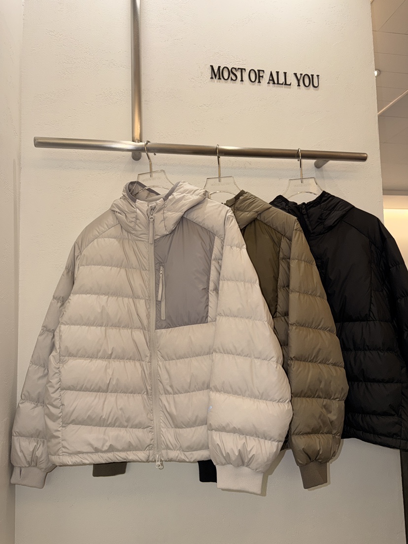 MOST OF ALL U韓國直郵㊣女士新品職業時尚熱賣短款棉服MOST OF ALL U短款棉服