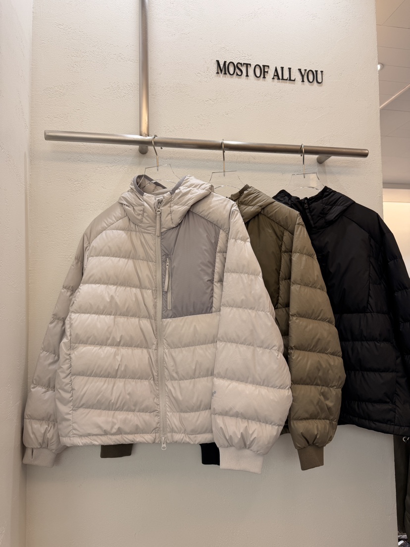 MOST OF ALL U韓國直郵㊣女士新品職業時尚熱賣短款棉服MOST OF ALL U短款棉服