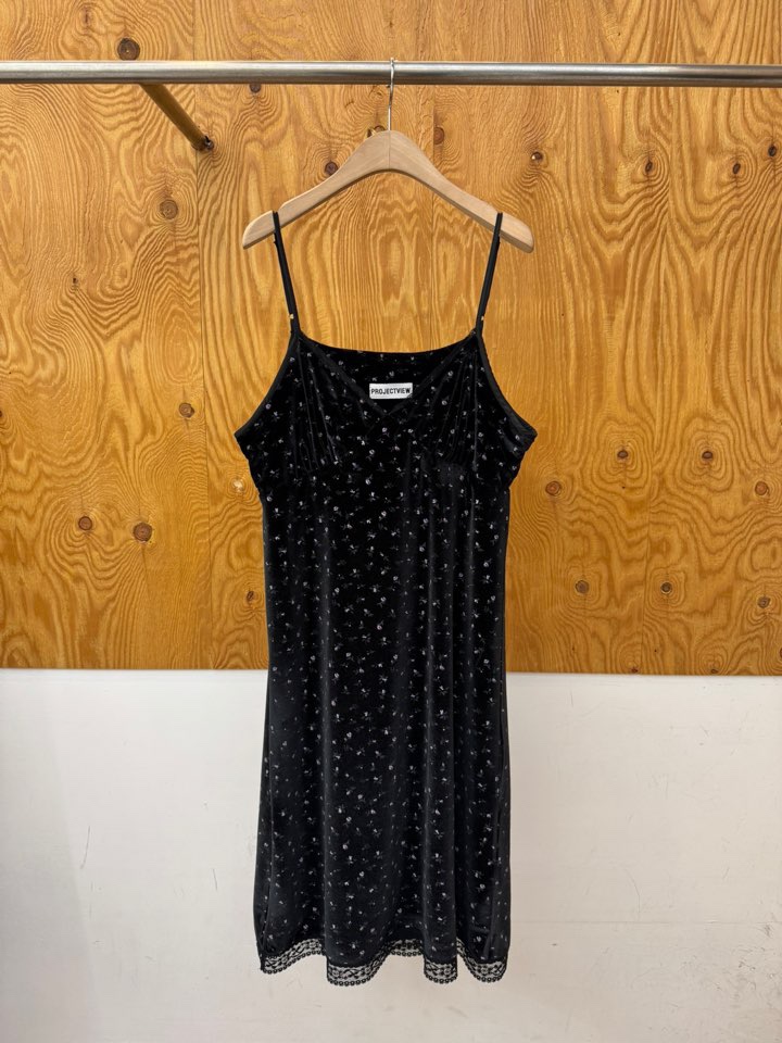 PROJECTVIEW東大門㊣代購女裝新品時尚職業連衣裙天鵝絨蕾絲PROJECTVIEW連衣裙圖色2