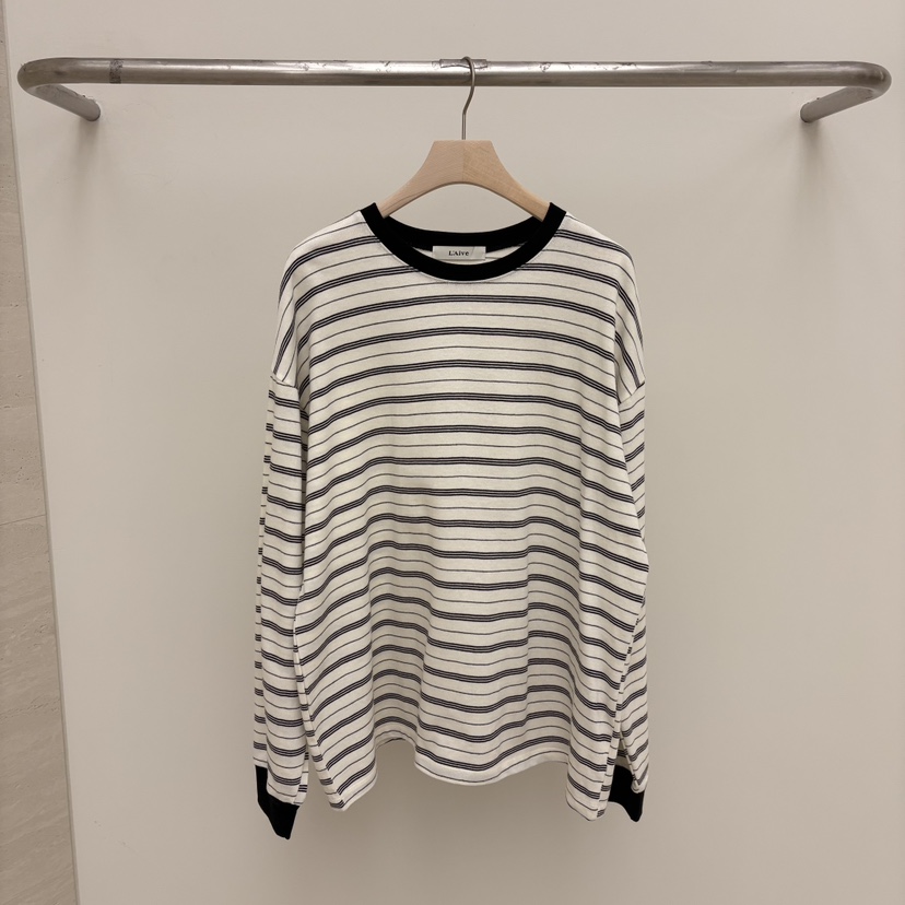 LAIVE東大門㊣實拍女裝新款人氣推薦25秋冬時尚熱賣長袖T恤LAIVE長袖T恤圖色1黑色