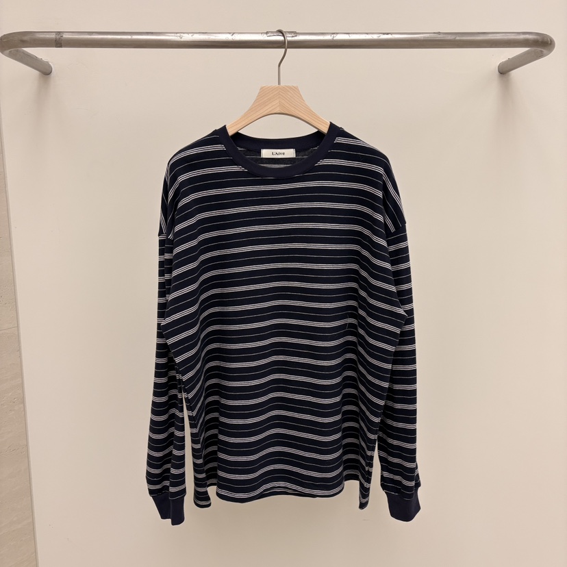 LAIVE東大門㊣實拍女裝新款人氣推薦25秋冬時尚熱賣長袖T恤LAIVE長袖T恤圖色2