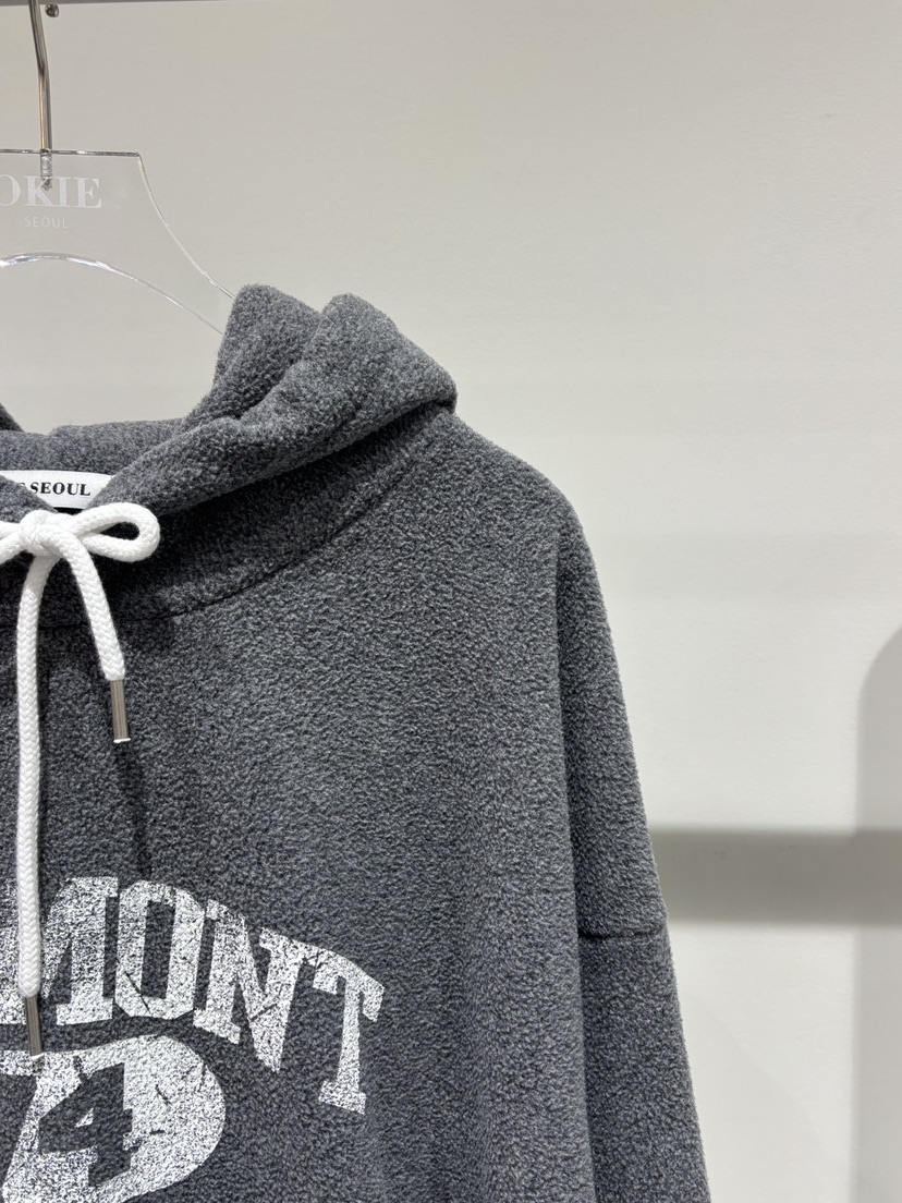 OKIE韓國代購㊣女士新款時尚職業推薦人氣真品休閑衛衣羊毛OKIE衛衣