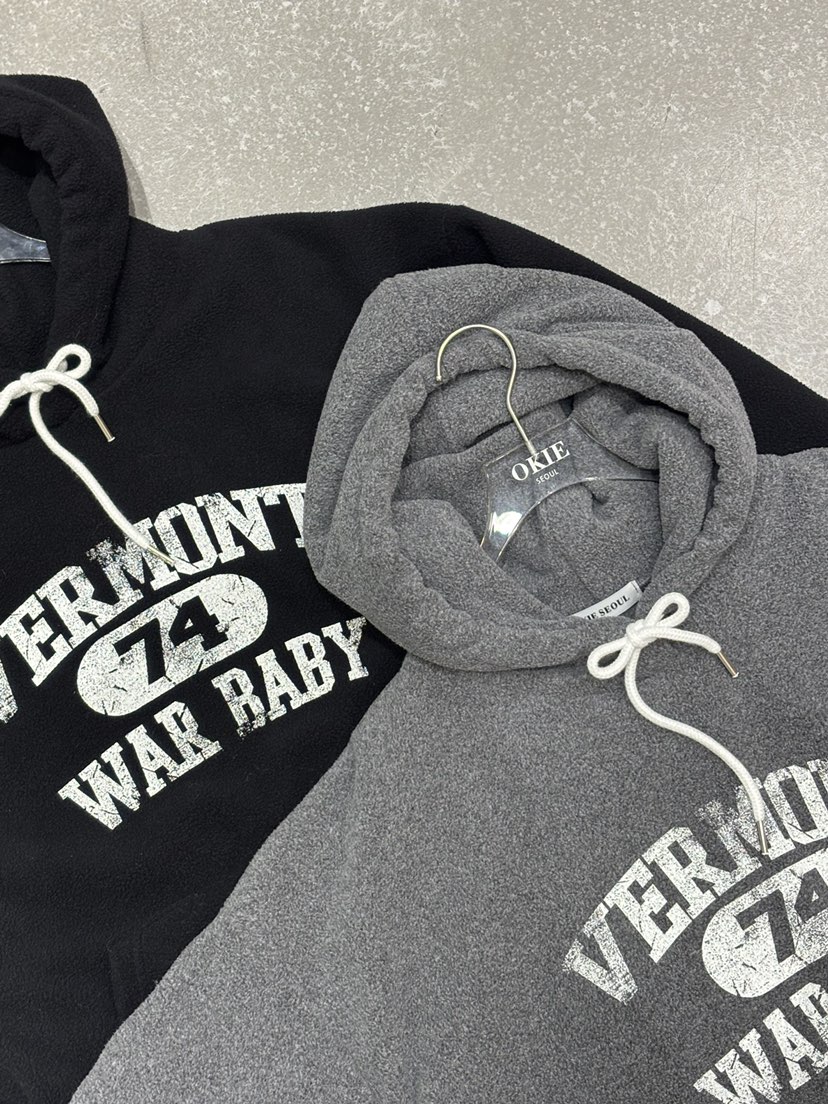 OKIE韓國代購㊣女士新款時尚職業推薦人氣真品休閑衛衣羊毛OKIE衛衣