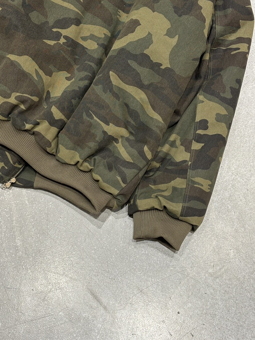 OKIE韓國代購㊣女裝新品人氣時尚25秋冬休閑推薦夾克毛皮迷彩OKIE夾克