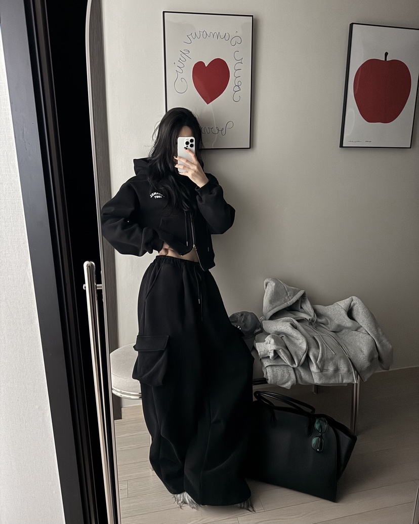 OKIE東大門㊣直郵女裝新款人氣25秋冬時尚真品套裝兩件套套裝OKIE套裝