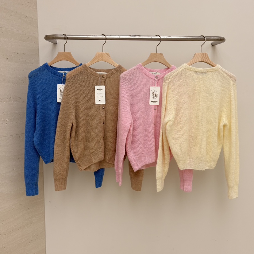 LAIVE東大門㊣實拍女裝新品職業時尚休閑熱賣真品針織衫馬海毛LAIVE針織衫