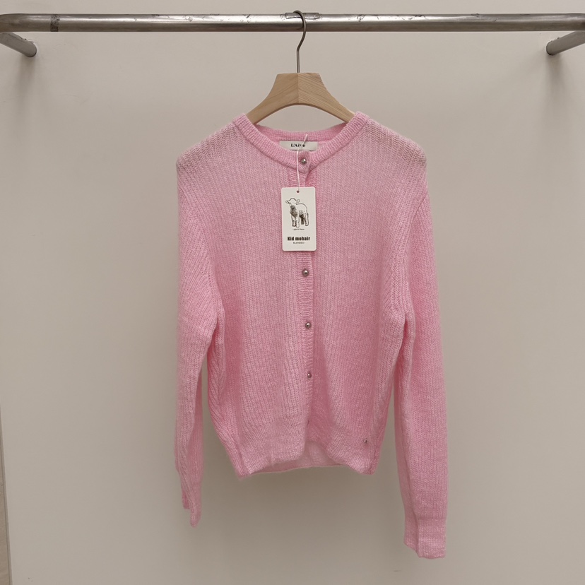 LAIVE東大門㊣實拍女裝新品職業時尚休閑熱賣真品針織衫馬海毛LAIVE針織衫圖色2