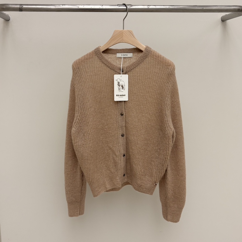 LAIVE東大門㊣實拍女裝新品職業時尚休閑熱賣真品針織衫馬海毛LAIVE針織衫圖色3