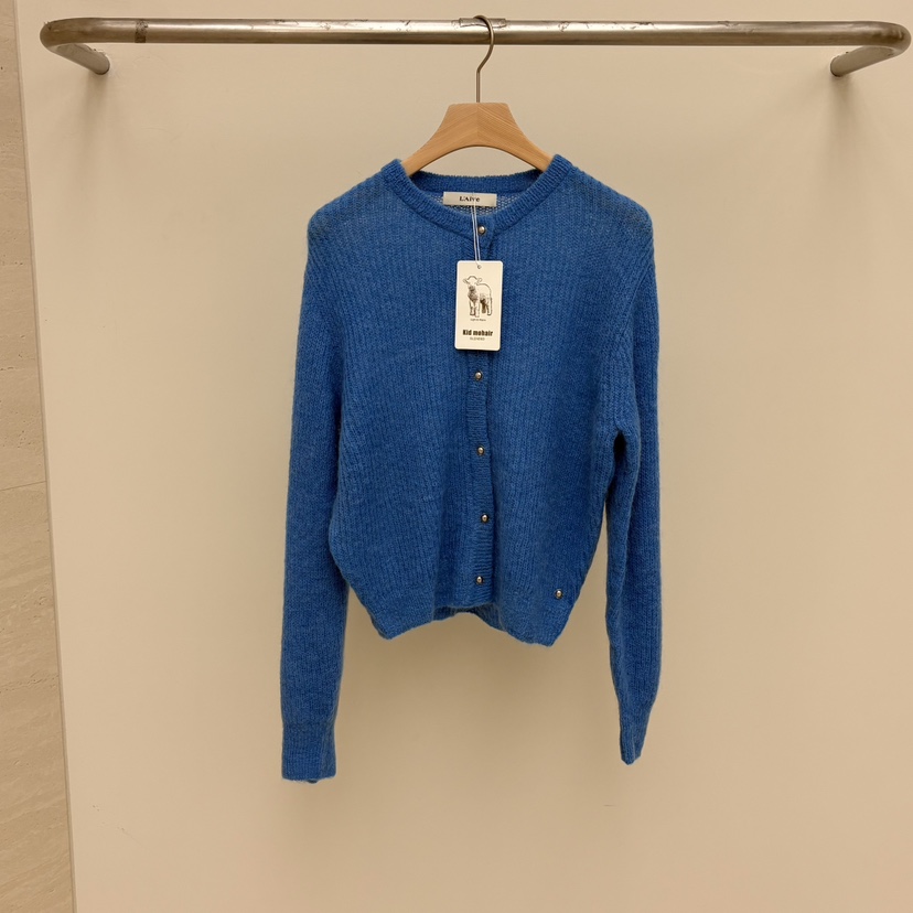 LAIVE東大門㊣實拍女裝新品職業時尚休閑熱賣真品針織衫馬海毛LAIVE針織衫圖色4