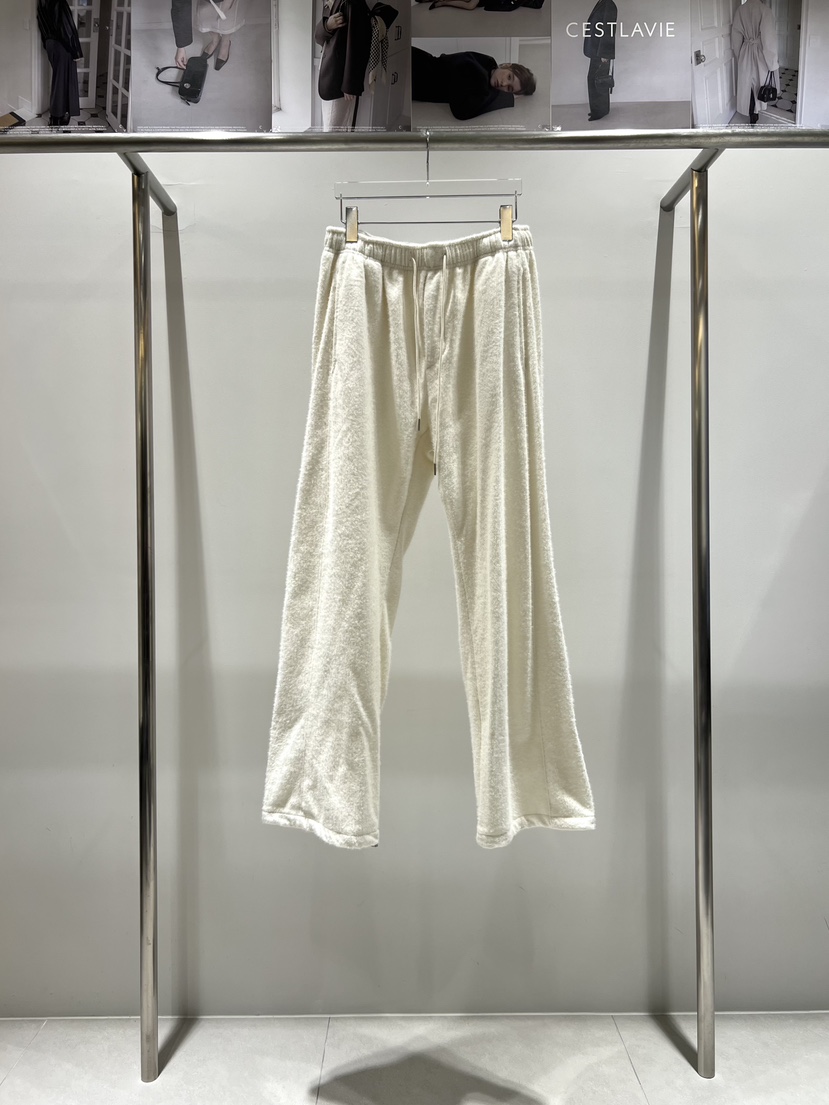 CESTLAVIE韓國直郵㊣女士新款休閑25秋冬熱賣推薦休閑褲羊毛CESTLAVIE休閑褲圖色1