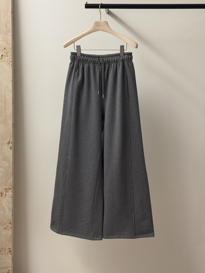 LONG PEAK東大門㊣直郵女士新款25秋冬休閑人氣休閑褲加絨LONG PEAK休閑褲圖色1墨色