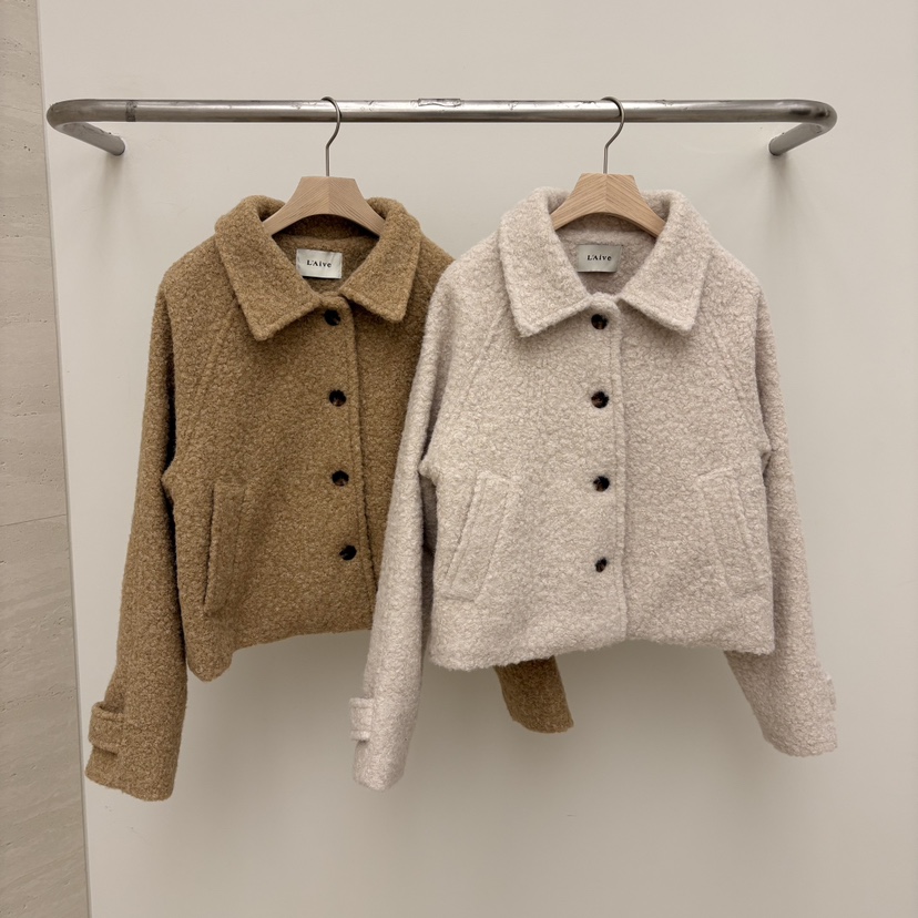 LAIVE韓國直郵㊣女裝新款時尚25秋冬熱賣休閑推薦人氣真品夾克LAIVE夾克