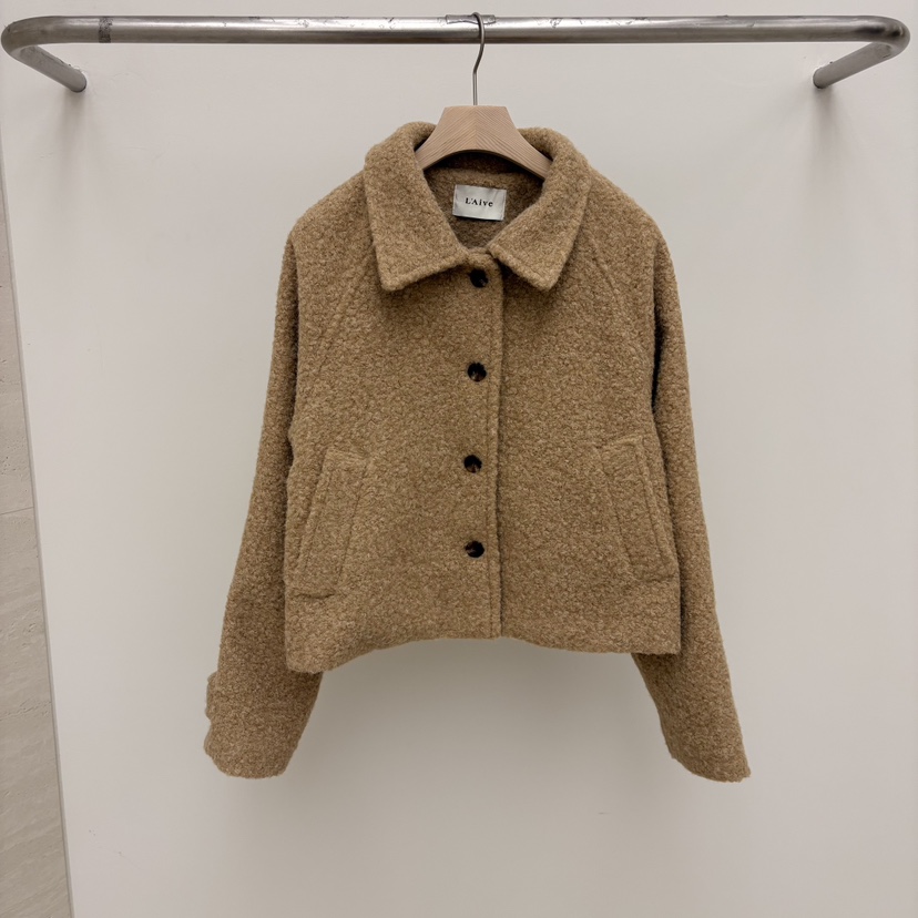 LAIVE韓國直郵㊣女裝新款時尚25秋冬熱賣休閑推薦人氣真品夾克LAIVE夾克圖色2