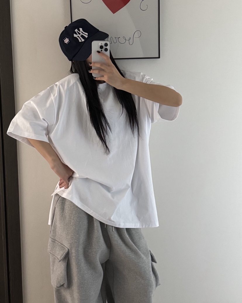 OKIE東大門㊣代購女士新款時尚推薦職業真品25秋冬熱賣休閑T恤OKIET恤