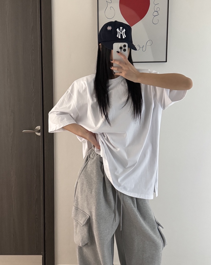 OKIE東大門㊣代購女士新款時尚推薦職業真品25秋冬熱賣休閑T恤OKIET恤