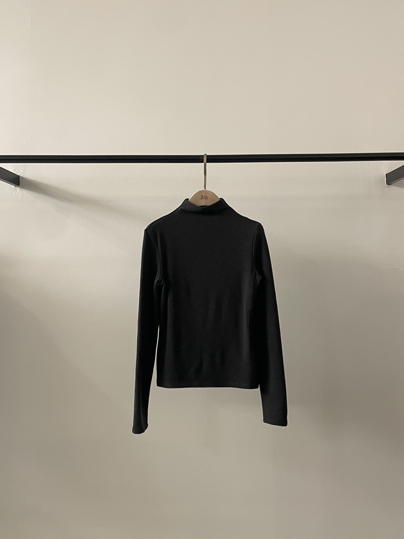 2DA/DARIMI-P韓國直郵㊣女士新款熱賣休閑推薦人氣長袖T恤2DA/DARIMI-P長袖T恤圖色3墨色