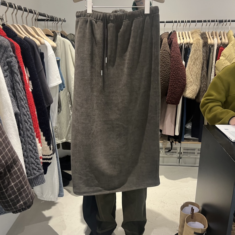 PLATE東大門㊣代購女士新品25秋冬推薦職業時尚真品熱賣長裙PLATE長裙圖色1