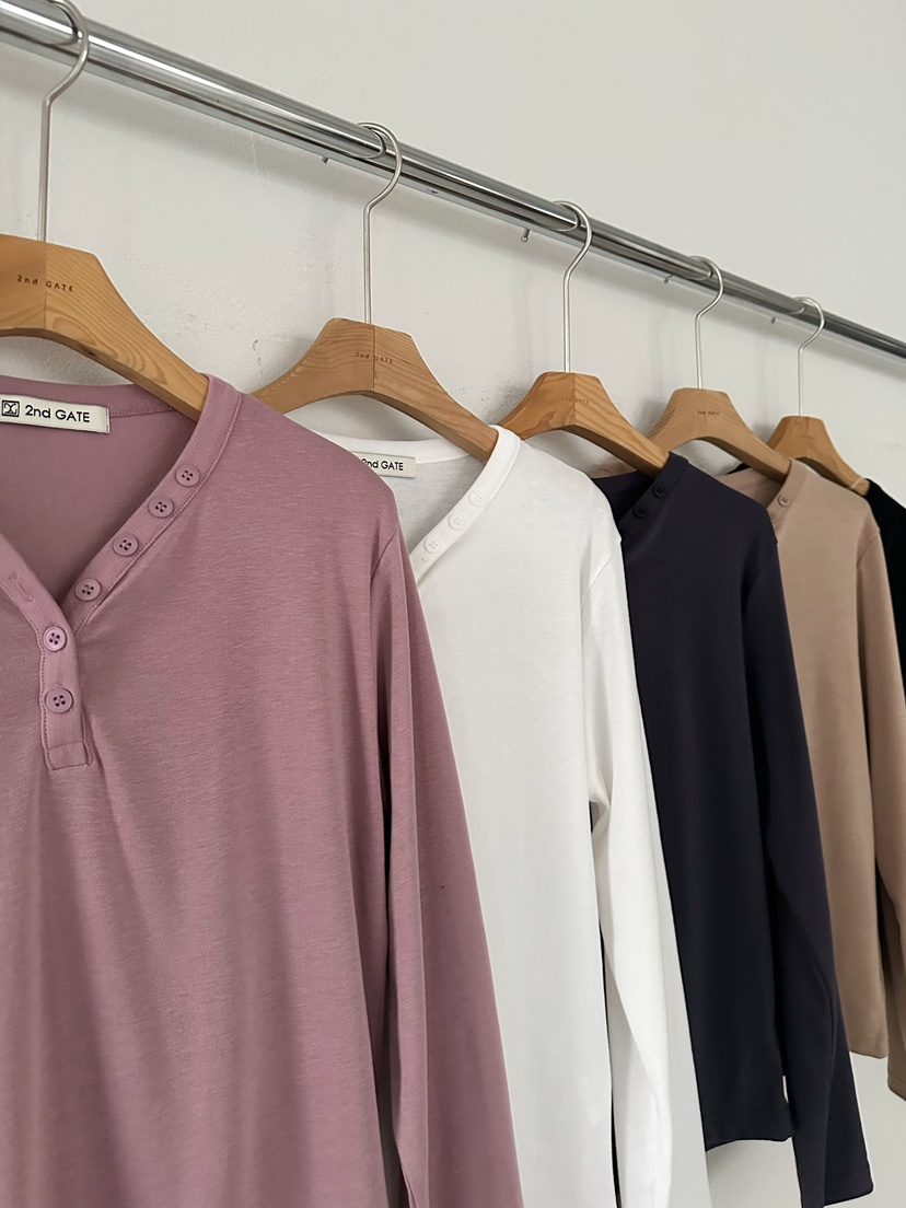 2ND GATE韓國直郵㊣女裝新款人氣時尚真品休閑25秋冬長袖T恤2ND GATE長袖T恤