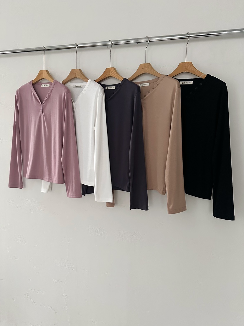 2ND GATE韓國直郵㊣女裝新款人氣時尚真品休閑25秋冬長袖T恤2ND GATE長袖T恤