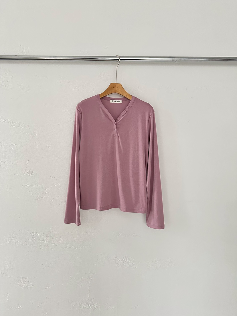 2ND GATE韓國直郵㊣女裝新款人氣時尚真品休閑25秋冬長袖T恤2ND GATE長袖T恤圖色1