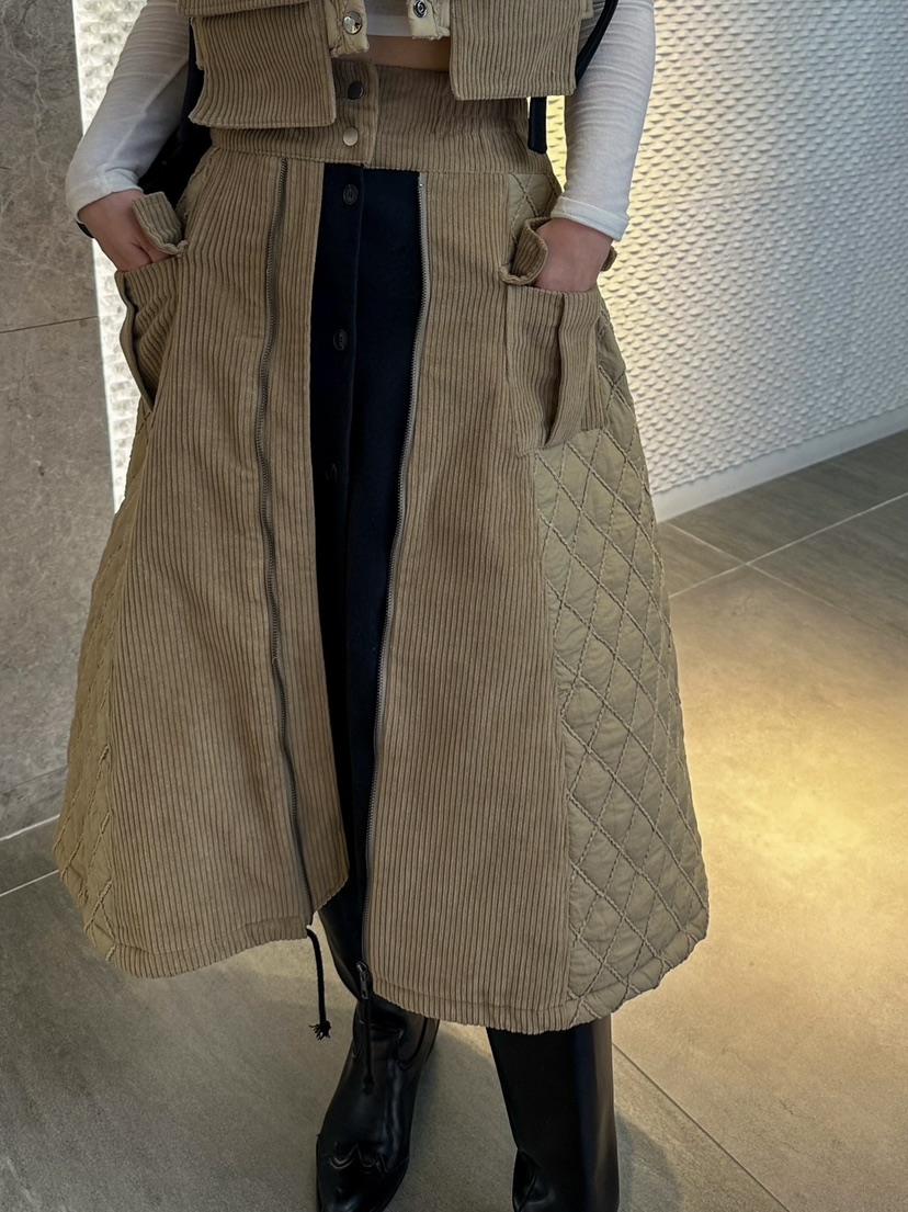 81 MARKET-L東大門㊣實拍女裝新款休閑推薦25秋冬真品長裙81 MARKET-L長裙