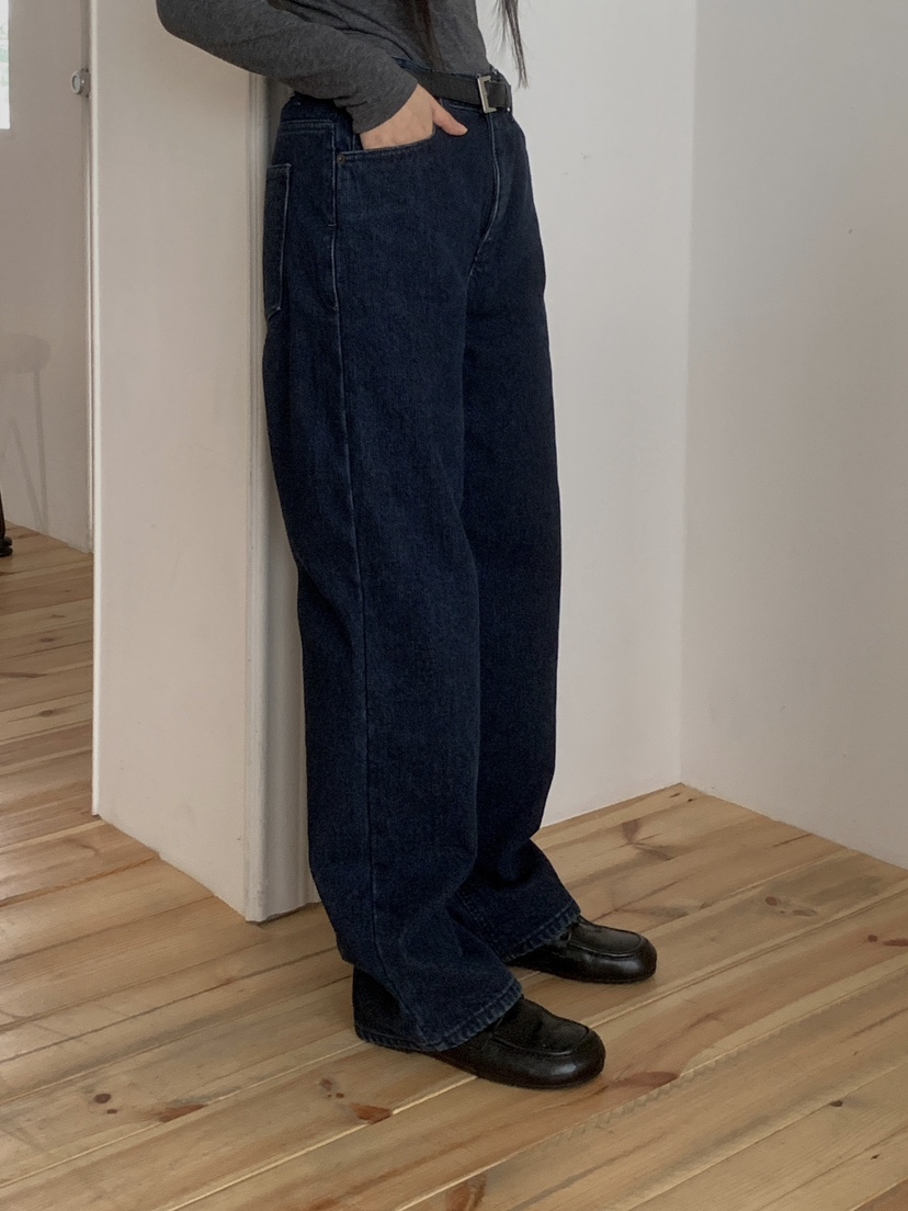 LONG PEAK東大門㊣代購女士新款25秋冬人氣牛仔褲加絨羊毛LONG PEAK牛仔褲