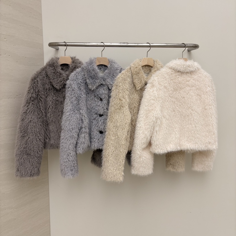 LAIVE韓國代購㊣女裝新款熱賣真品推薦人氣休閑時尚短款大衣LAIVE短款大衣