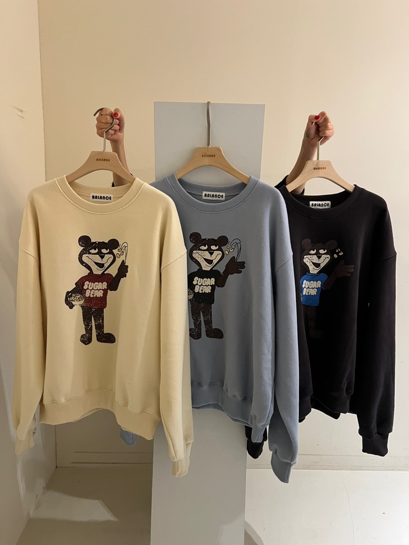 BALANCE東大門㊣直郵女士新款休閑職業推薦真品衛衣毛皮加絨BALANCE衛衣