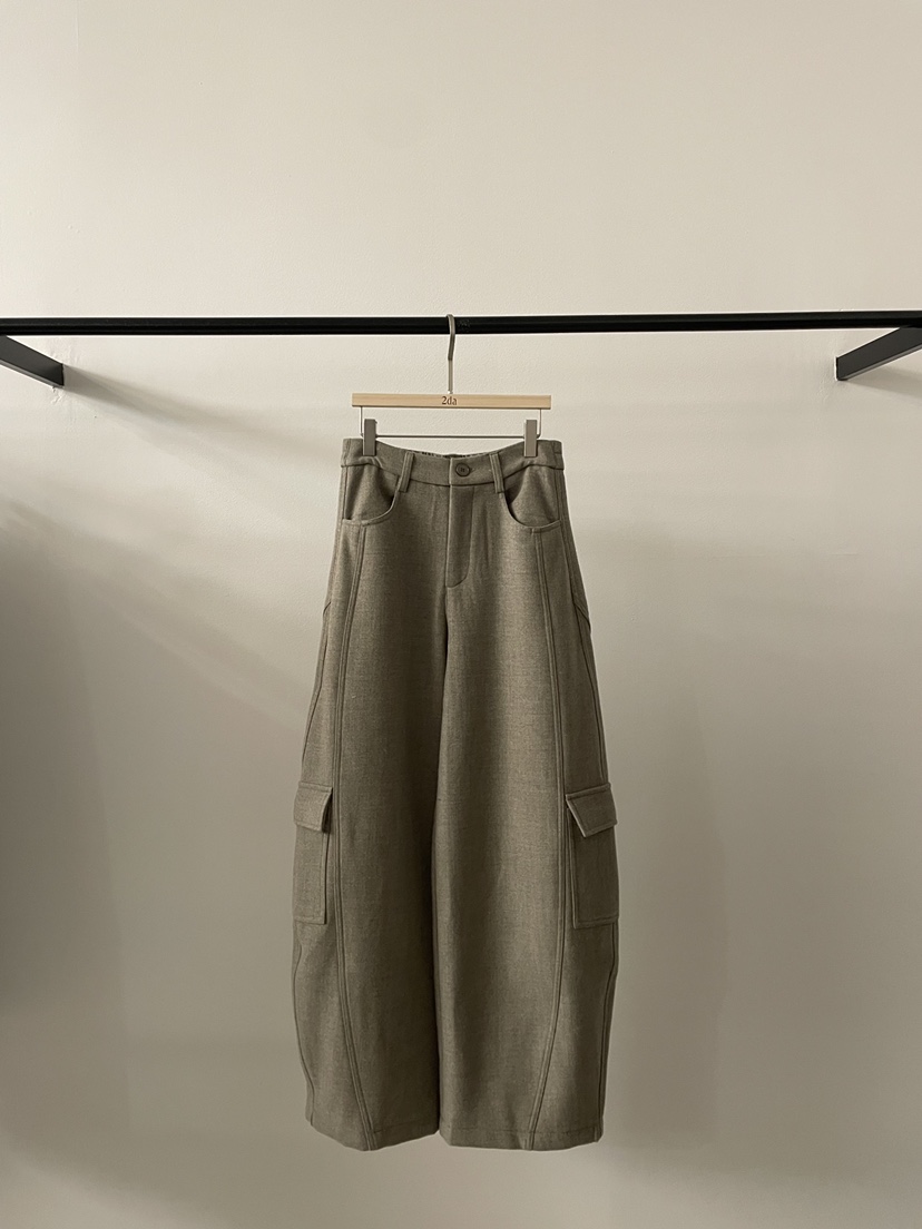 2DA/DARIMI-P韓國代購㊣女裝新款職業推薦時尚休閑褲加絨2DA/DARIMI-P休閑褲圖色1