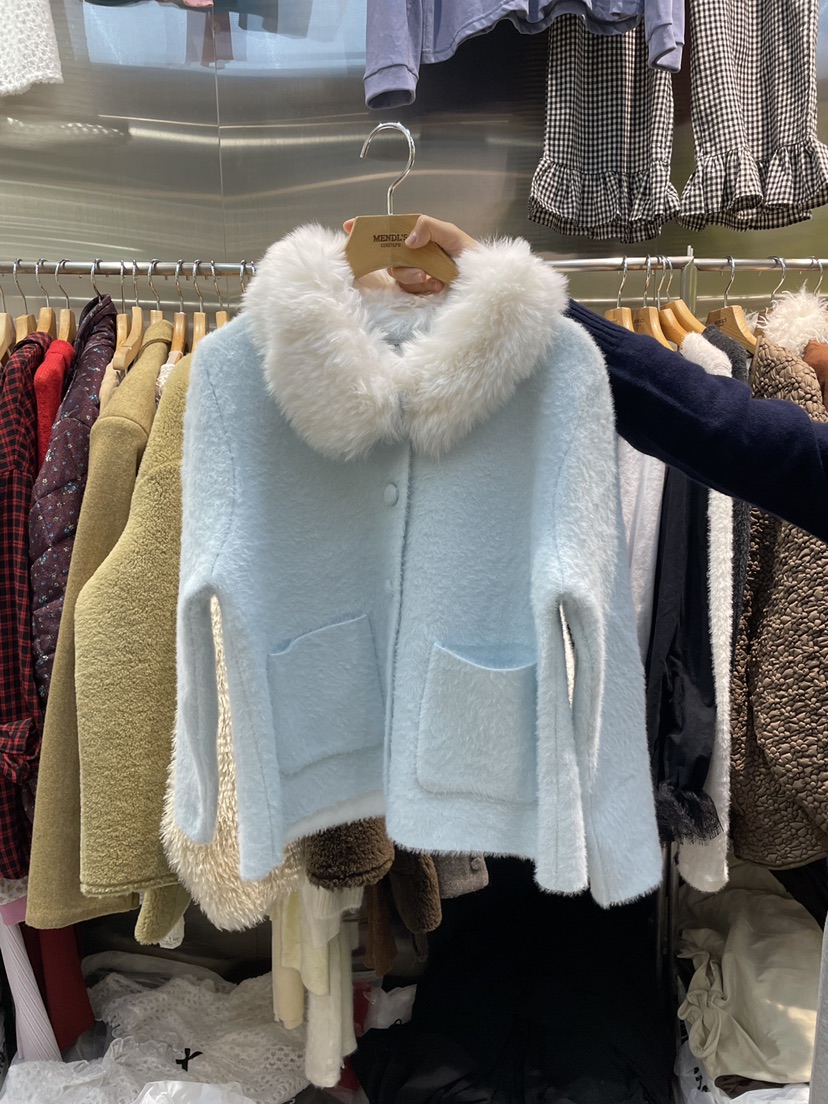 MENDL S東大門㊣代購女士新品25秋冬真品時尚休閑人氣針織衫MENDL S針織衫圖色2