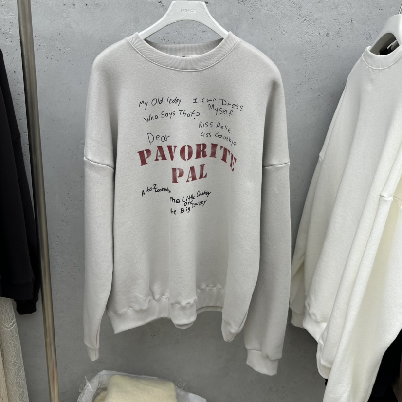 SIXTEEN東大門㊣代購女裝新款推薦25秋冬人氣時尚職業休閑衛衣SIXTEEN衛衣圖色2