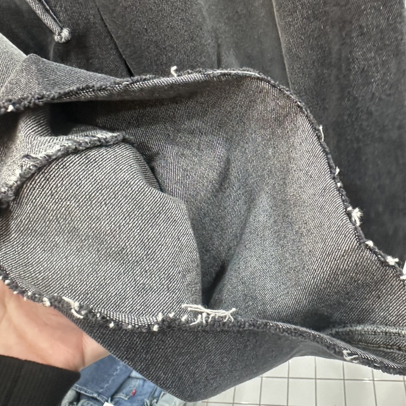 ITZEL東大門㊣代購女士新款休閑熱賣人氣推薦25秋冬牛仔褲含腰繩ITZEL牛仔褲