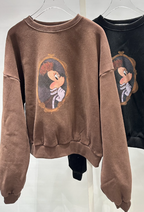 HEXX東大門㊣實拍女裝新品人氣職業推薦熱賣25秋冬衛衣加絨THE HEXX衛衣圖色1