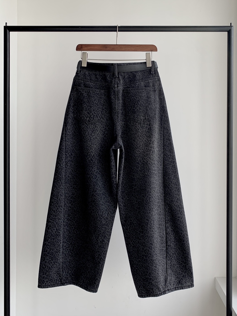 DAVICHI韓國代購㊣女士新款職業真品推薦25秋冬牛仔褲含隨機腰帶DAVICHI牛仔褲