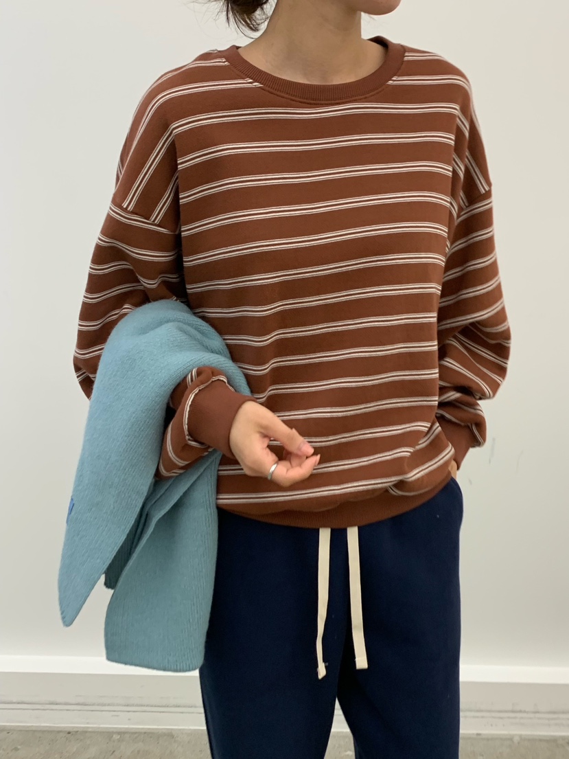 COBALT BLUE東大門㊣代購女裝新款人氣時尚熱賣推薦休閑衛衣COBALT BLUE衛衣圖色3