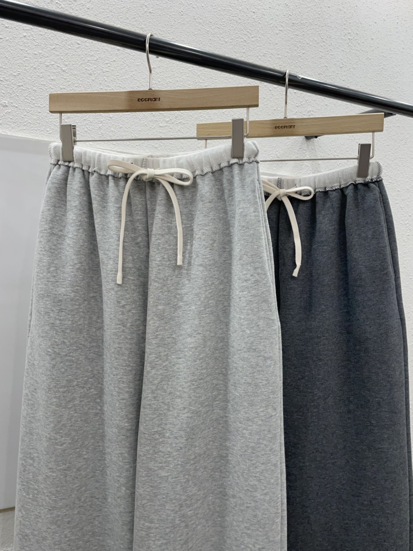 EGGPLANT韓國直郵㊣女士新品職業休閑25秋冬推薦真品休閑褲EGGPLANT休閑褲