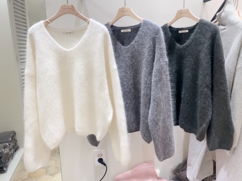 LOVE ROSIE東大門㊣代購女士新款人氣推薦真品針織衫安哥拉LOVE ROSIE針織衫