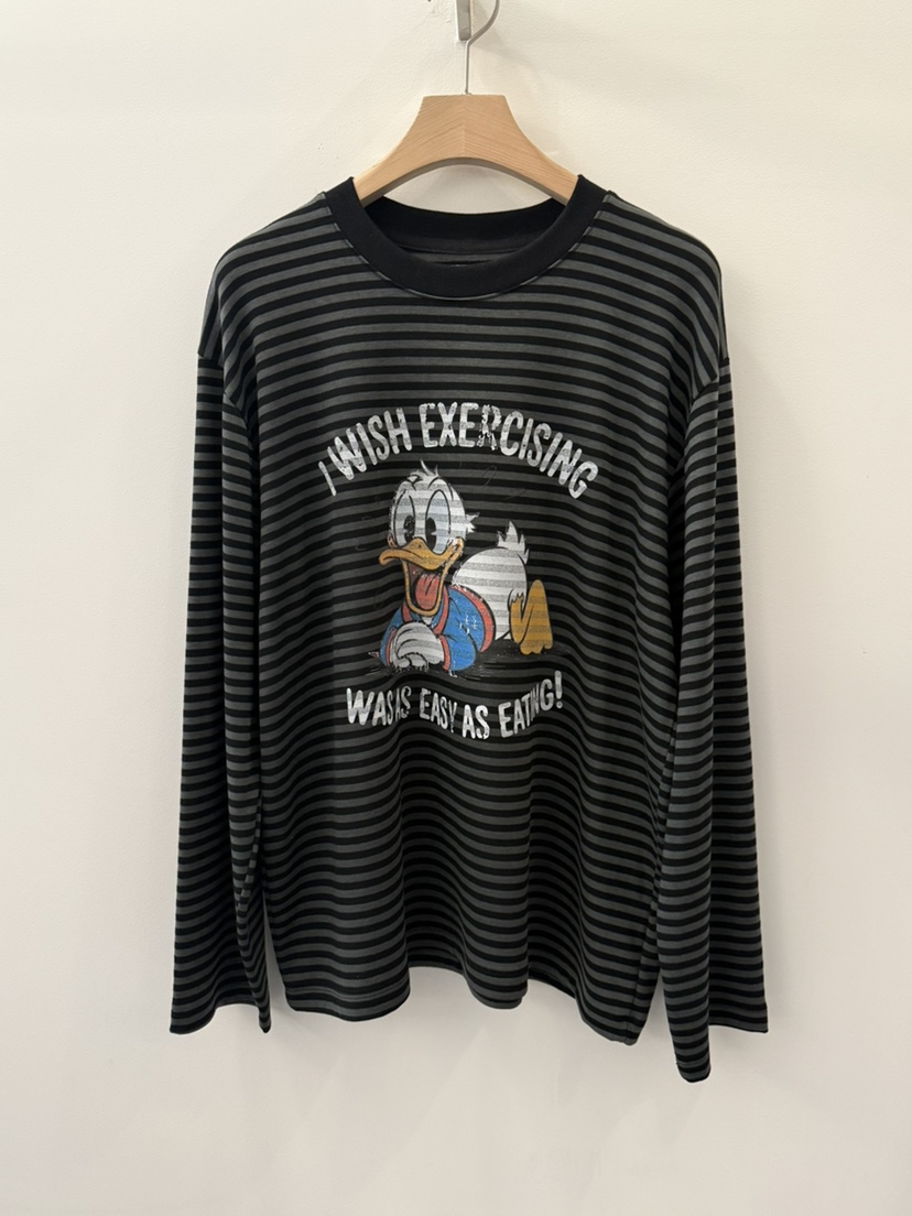 MONE-A韓國直郵㊣女裝新品人氣職業真品推薦休閑長袖T恤鴨MONE-A長袖T恤圖色1