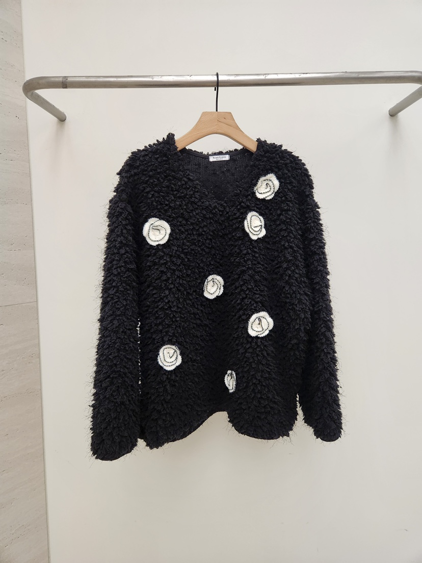 BLACK RIBBON-A韓國直郵㊣女士新款人氣真品時尚休閑針織衫BLACK RIBBON-A針織衫圖色2