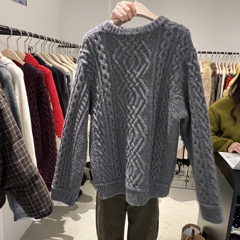 PLATE東大門㊣直郵女裝新款職業真品25秋冬熱賣休閑時尚毛衣PLATE毛衣