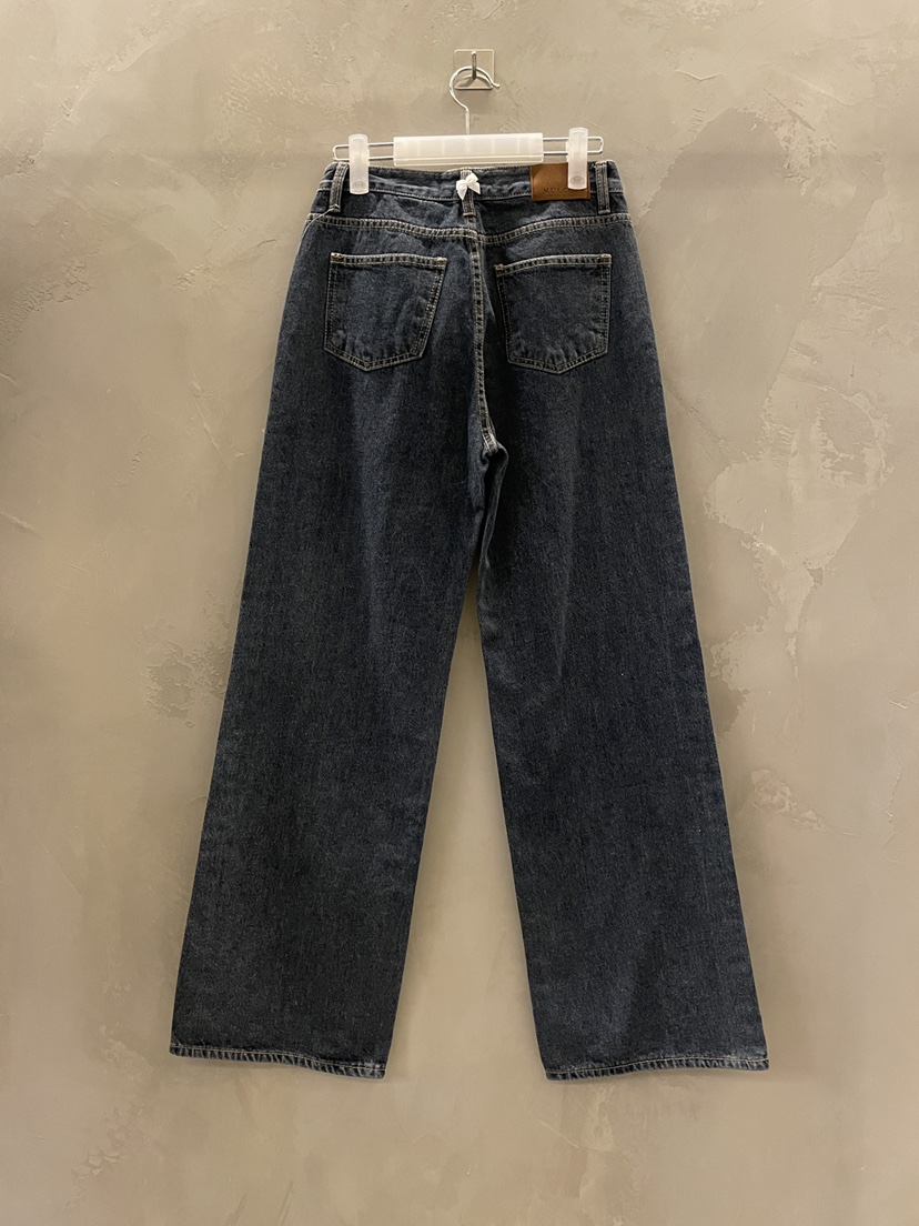 MULCUP東大門㊣實拍女士新款時尚職業推薦25秋冬真品牛仔褲MULCUP牛仔褲