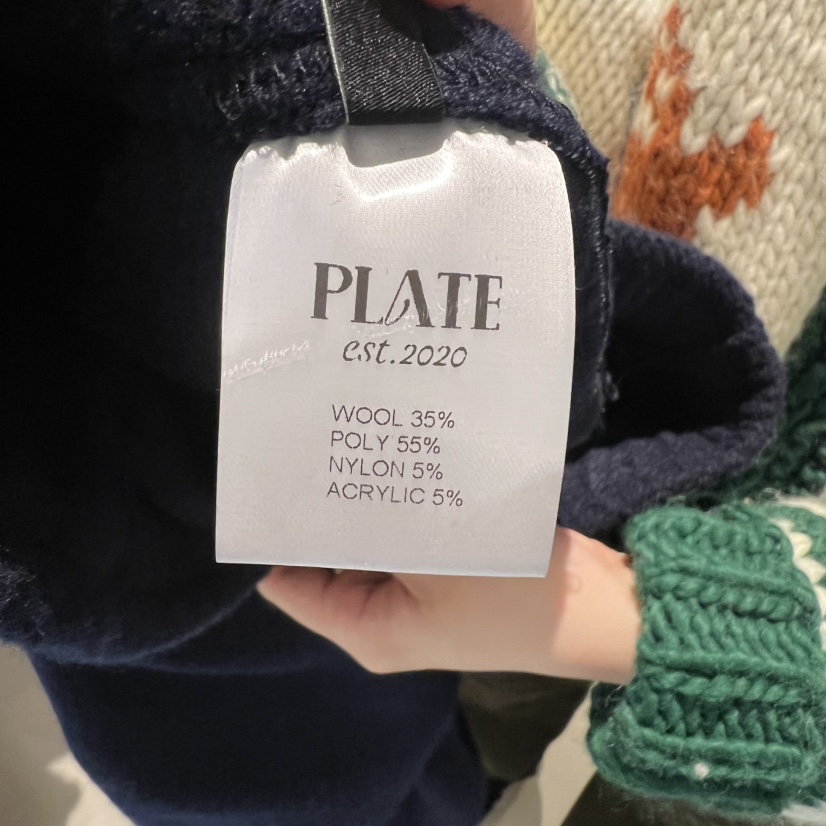 PLATE東大門㊣代購女士新品職業熱賣時尚真品人氣休閑褲羊毛PLATE休閑褲