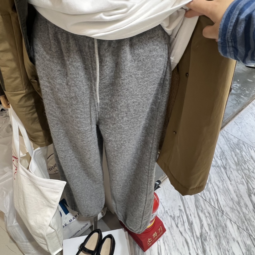 PLATE東大門㊣代購女士新品職業熱賣時尚真品人氣休閑褲羊毛PLATE休閑褲圖色3