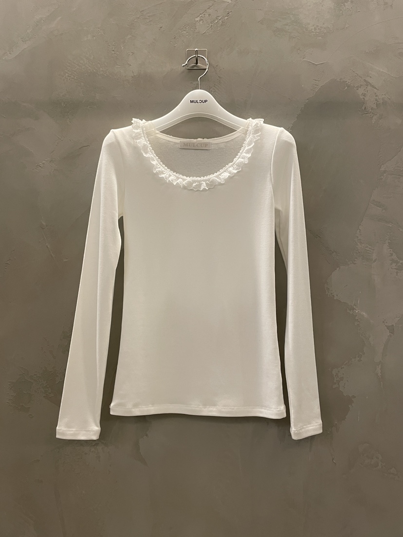 MULCUP韓國代購㊣女士新品人氣25秋冬熱賣推薦休閑職業長袖T恤MULCUP長袖T恤圖色1