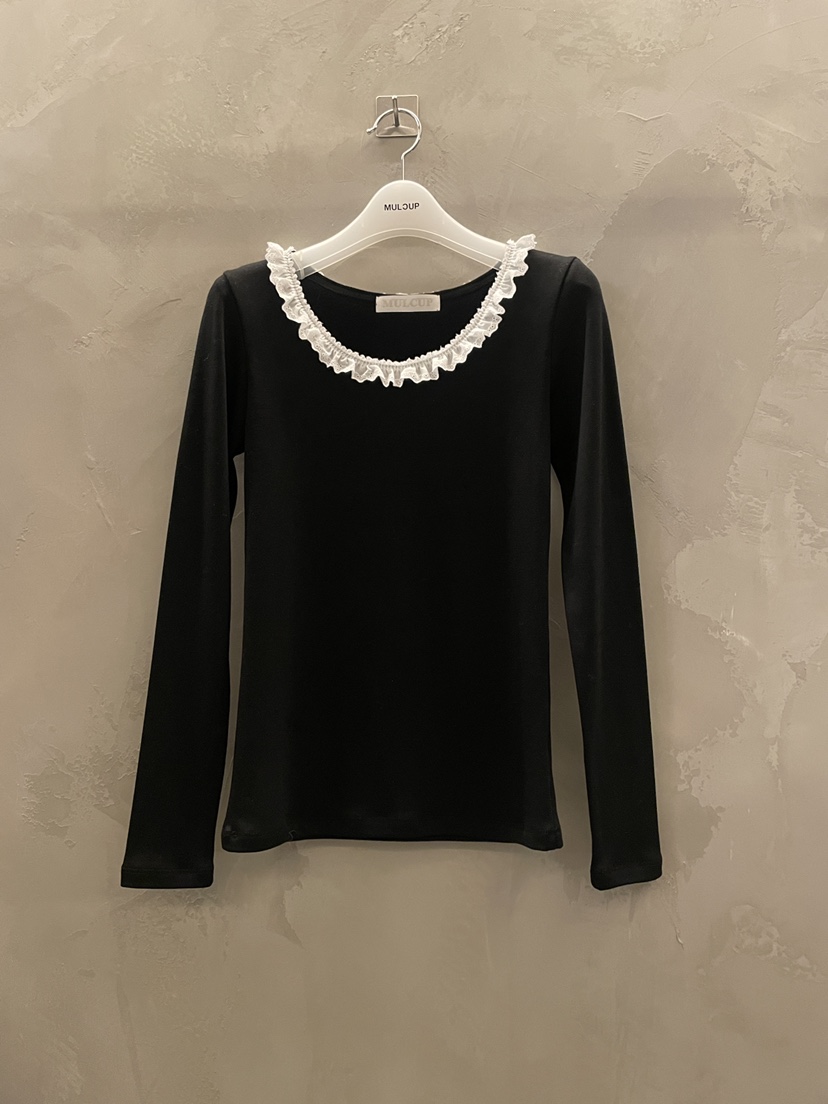 MULCUP韓國代購㊣女士新品人氣25秋冬熱賣推薦休閑職業長袖T恤MULCUP長袖T恤圖色3