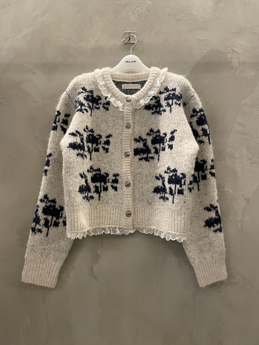 MULCUP韓國代購㊣女士新品推薦時尚休閑熱賣真品毛衣羊毛衫MULCUP毛衣圖色1