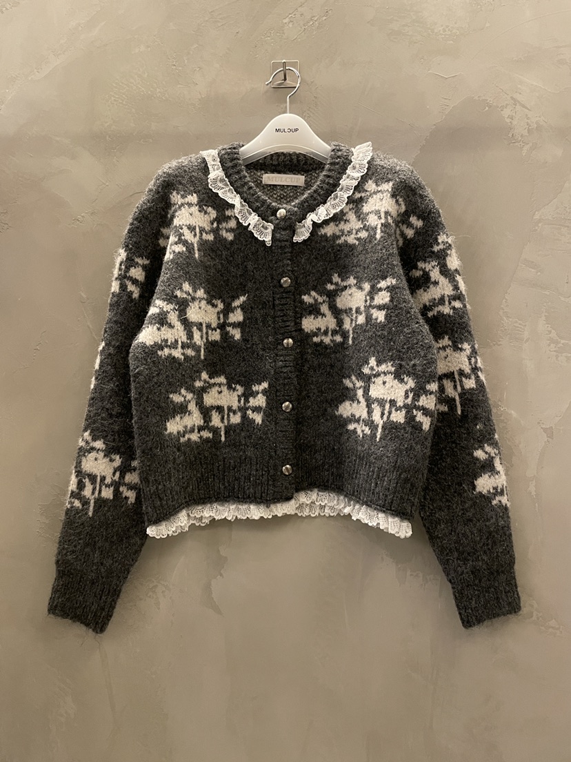 MULCUP韓國代購㊣女士新品推薦時尚休閑熱賣真品毛衣羊毛衫MULCUP毛衣圖色2