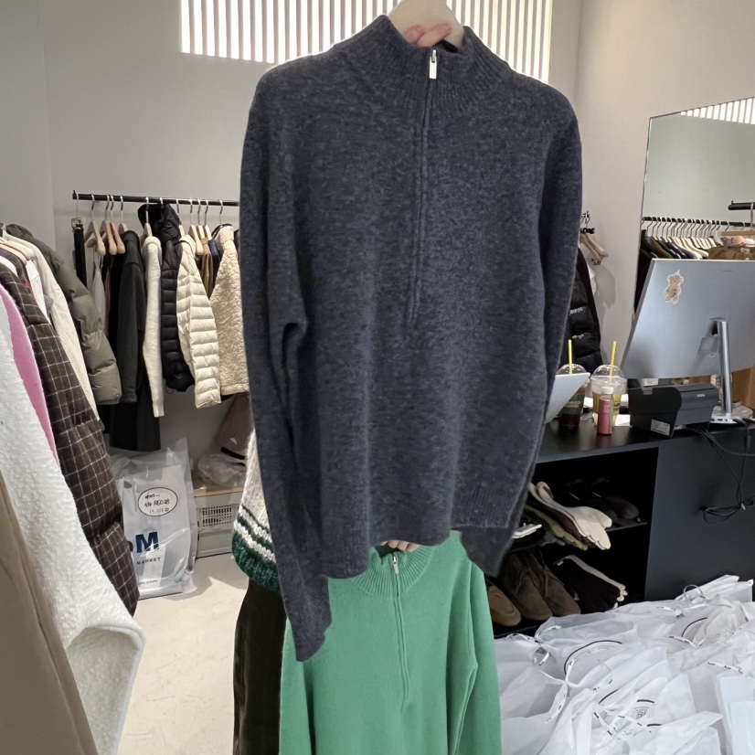 PLATE韓國直郵㊣女士新款熱賣人氣25秋冬推薦休閑職業針織衫PLATE針織衫圖色4