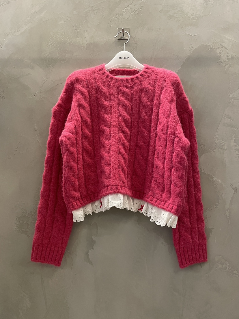 MULCUP東大門㊣實拍女士新品時尚25秋冬真品推薦職業熱賣毛衣MULCUP毛衣圖色2