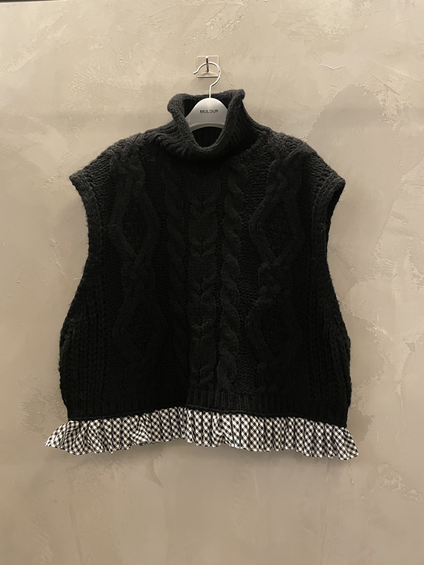 MULCUP東大門㊣代購女裝新品人氣時尚真品推薦職業休閑馬甲MULCUP馬甲圖色2